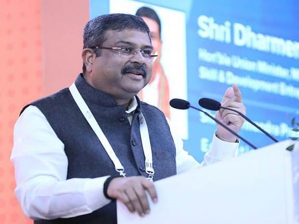 Dharmendra Pradhan attends session on Developing Global Networks for Skill Development at Vibrant Gujarat Summit