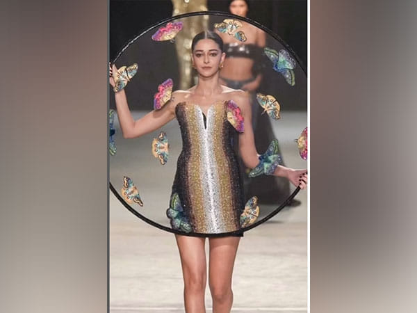 Ananya Panday walks for Rahul Mishra at Paris Haute Couture Week 2024