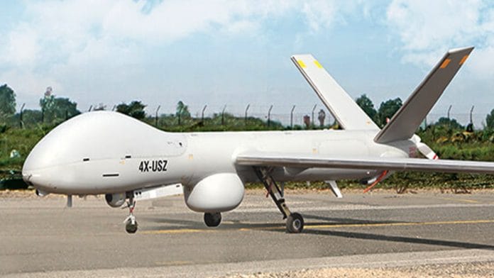File photo of Medium Altitude Long Endurance (MALE) drone | Courtesy: adanidefence