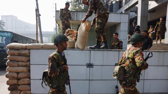 Bangladesh Army at a temporary camp in Dhaka ahead of polling day | Reuters / Mohammad Ponir Hossain