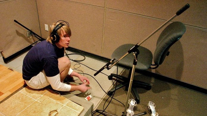 Foley artist at work | Image via Flickr