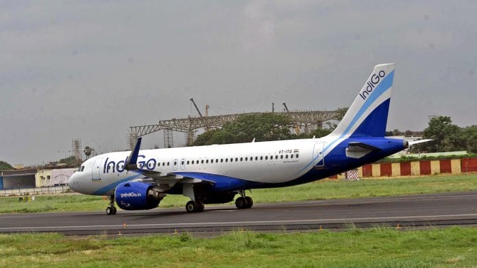 Representational image of an IndiGo flight | ANI