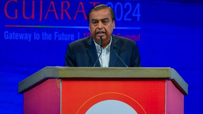 Reliance Industries Limited (RIL), Chairman and Managing Director Mukesh Ambani | File Photo | ANI
