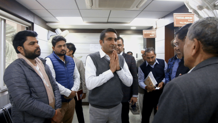 File photo of IAS officer Vishal Singh, who is now the district magistrate of Bhadohi. | Manisha Mondal | ThePrint