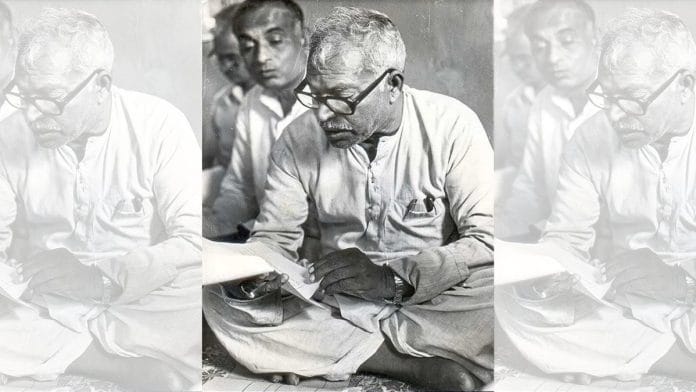 File photo of former Bihar CM Karpoori Thakur posted on X by Prime Minister Narendra Modi | ANI