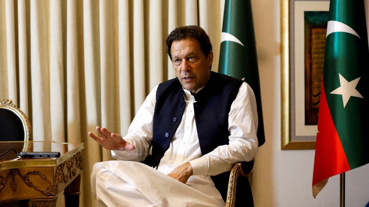 File photo of former Pakistani Prime Minister Imran Khan | Reuters