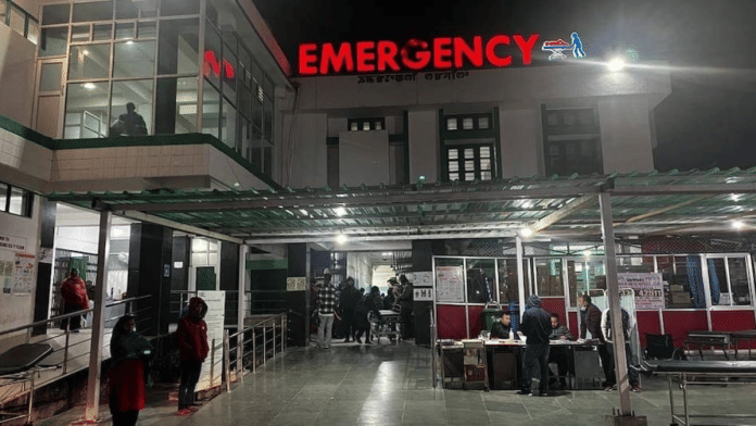 The Regional Institute of Medical Sciences (RIMS) Hospital, Imphal, where those killed and wounded were brought | By special arrangement