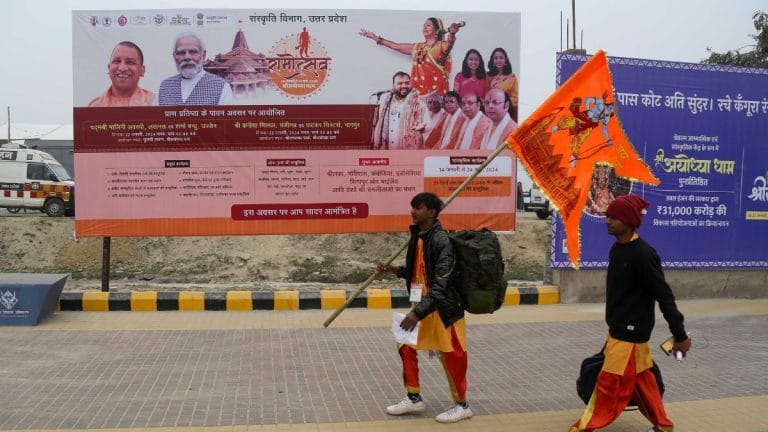 Ram is home, it’s time to celebrate. Forget the bitterness of the Ayodhya agitation