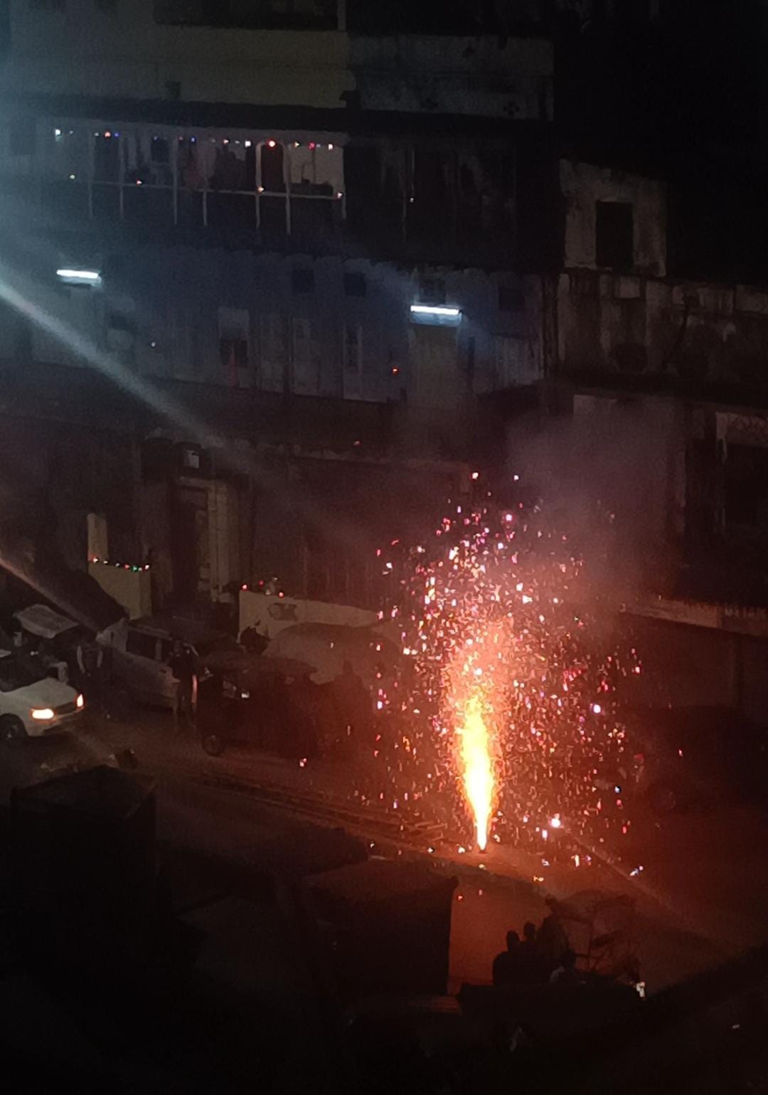 Firecrackers at Dariba Kalan Monday | Debdutta Chakraborty | ThePrint