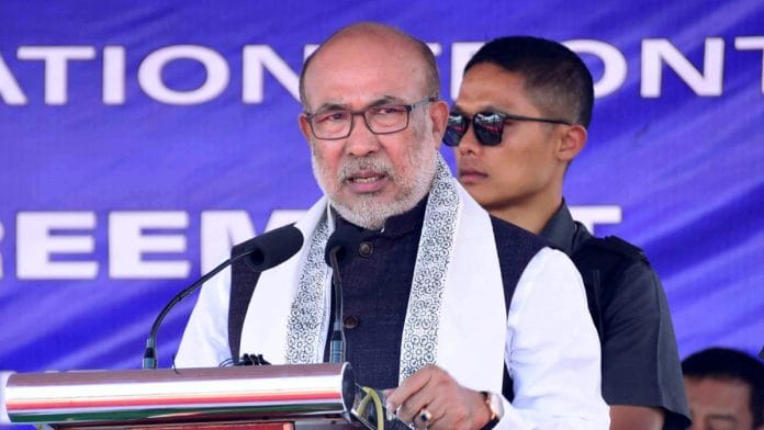 Manipur CM Biren Singh file photo | ANI