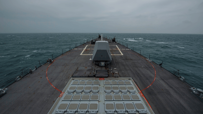 US Navy sails its first warship through Taiwan Strait, riles Beijing