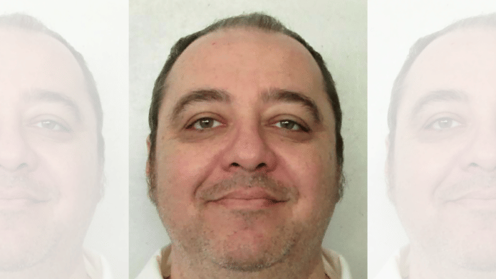 Kenneth Eugene Smith, scheduled to be executed by asphyxiation using pure nitrogen, poses for an undated booking photo at Holman Prison in Atmore, Alabama, U.S. Alabama Department of Corrections | Handout via Reuters