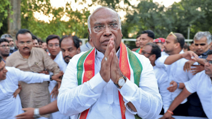 Congress leader Mallikarjun Kharge | Reuters File Photo