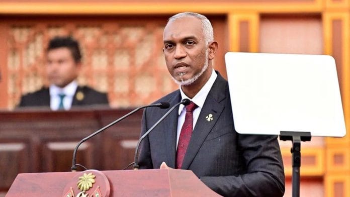 Maldives President Mohamed Muizzu | Reuters file photo