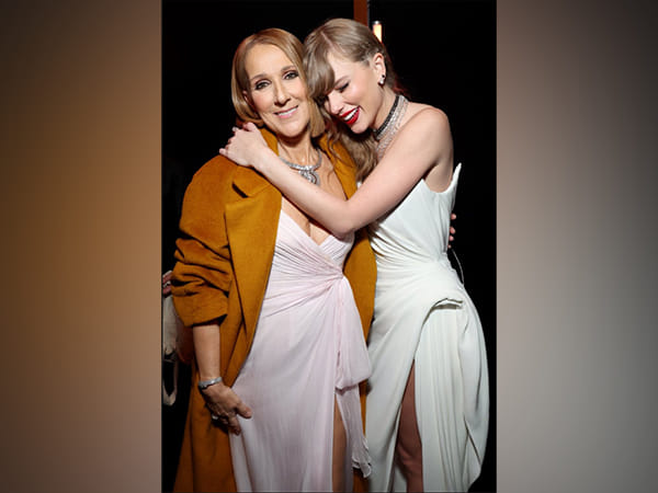 Taylor Swift hugs Celine Dion backstage post Grammy win, shut down rift rumours