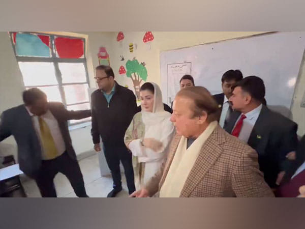 Pakistan Elections: Nawaz Sharif casts vote at polling station in Lahore 