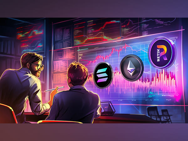February 2024 altcoin rankings: Retik Finance (RETIK) takes the crown, Solana (SOL) and Ethereum (ETH) chasing
