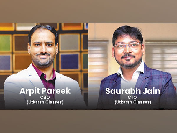 Utkarsh Classes promotes Arpit Pareek as CBO; and Saurabh Jain as CTO 