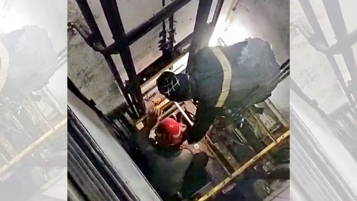 Representative image of a rescue operation after a lift collapse | Photo: ANI