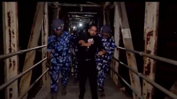 Republic TV Bangla correspondent Santu Pan arrested in Sandeshkhali | Photo: Special arrangement