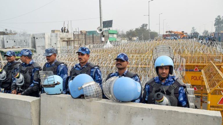 Traffic jams, diversions, tight security affect daily commute as farmers hunker down at Singhu border