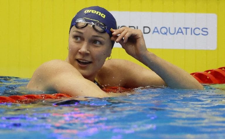 Bukov wins 50m freestyle gold for Ukraine, Sjostrom reigns again
