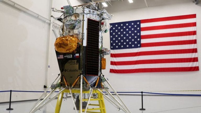 Texas-based firm achieves first moon landing in more than half a century with private spacecraft