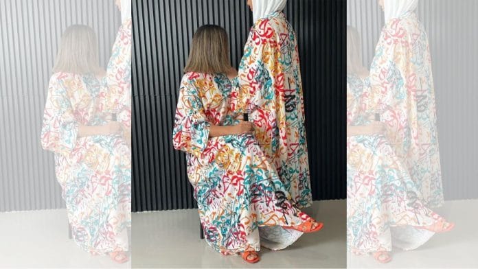 Clothes with Arabic calligraphy are popular across the Arab world and have been trending in Pakistan recently | Representational image | Instagram @seplicitakw