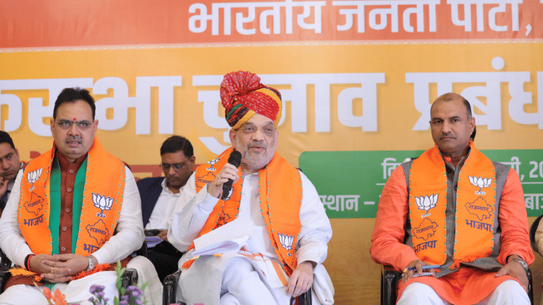 ‘Busy because you became a minister…’ Amit Shah pulls up 3 Rajasthan ministers at Bikaner meeting