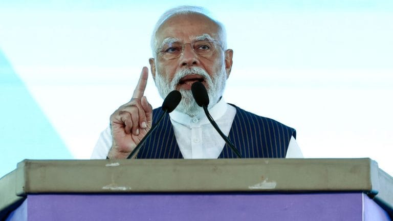 ‘Those who are blind’ – Modi slams DMK for ad showing rocket with Chinese flag