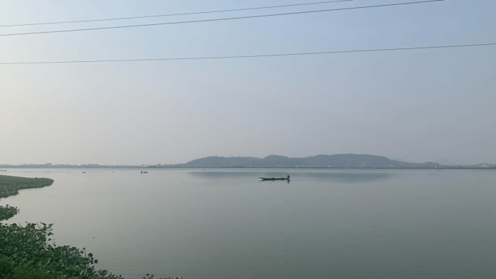 A view of Deepor Beel at sunset | Karishma Hasnat | ThePrint