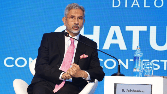 External Affairs Minister S. Jaishankar at Raisina Dialogue | Credit: X/@DrSJaishankar