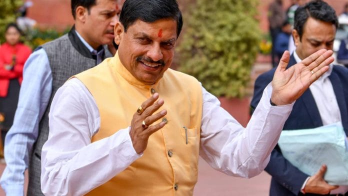 MP Chief Minister Mohan Yadav | Photo: ANI