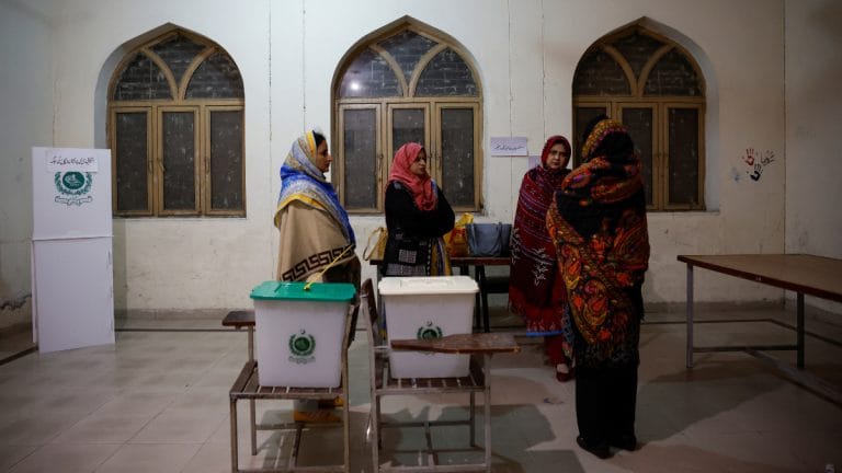 Pakistan temporarily suspends mobile services as national election voting begins in country