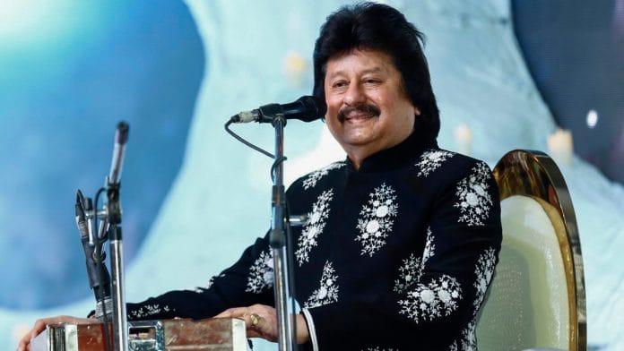 A file picture of globally renowned Ghazal maestro and Padma Shri recipient Pankaj Udhas, who passed away at the age of 72 due to a prolonged illness, on Monday | ANI