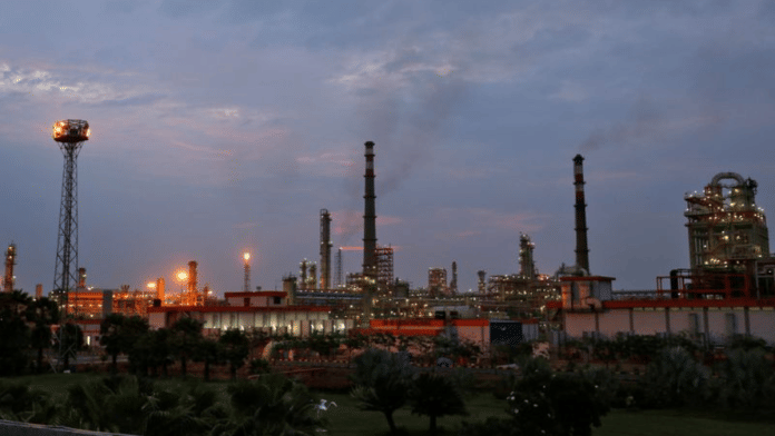 An oil refinery of Essar Oil is pictured in Vadinar in the western state of Gujarat | Reuters file photo