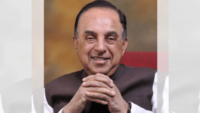 Subramanian Swamy | Photo: Twitter/@Swamy39
