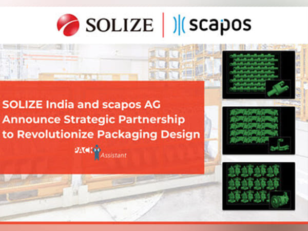 SOLIZE India and scapos AG Announce Strategic Partnership to Revolutionize Packaging Design