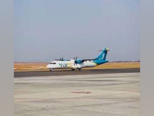 Fly 91's inaugural flight between Goa-Lakshadweep takes off