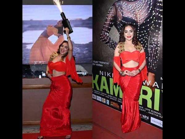 Experience the magic of 'Kamariya' as Nikita Rawal transports you to the ultimate dance floor frenzy