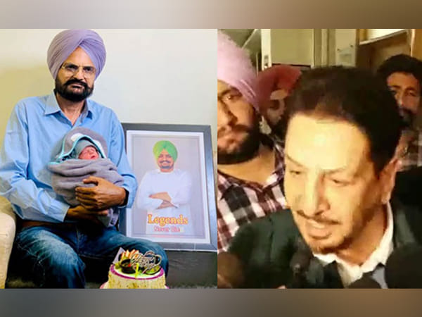 Gurdas Maan visits Sidhu Moose Wala's home after family welcomes baby boy