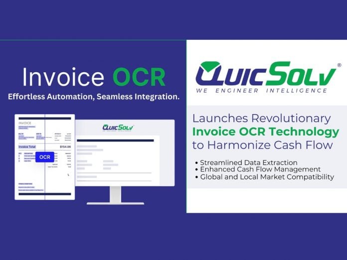 QuicSolv Unveils Revolutionary Invoice OCR Technology to Harmonize Cash ...