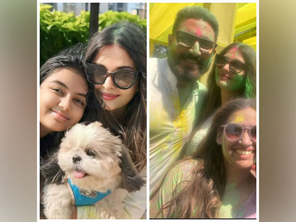 Aishwarya, Abhishek's pictures with daughter Aaradhya from Holi bash go viral