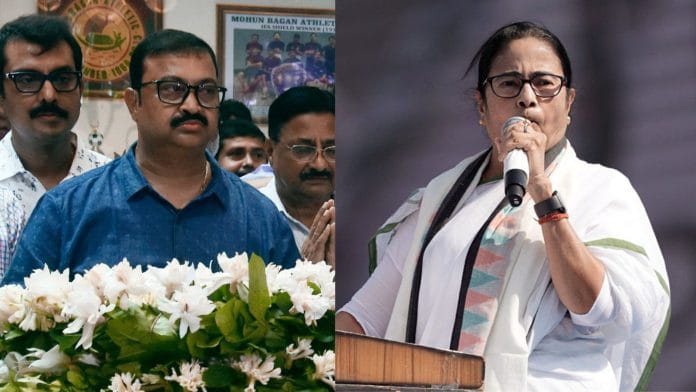 Babun Banerjee and Mamata Banerjee | ANI file photos