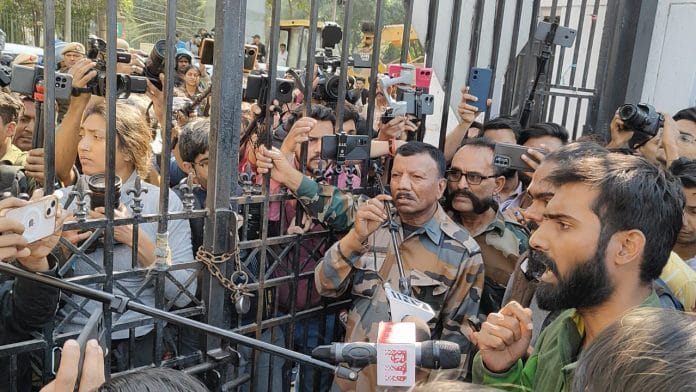 Jamia Millia Islamia students Tuesday hold a press conference against the implementation of CAA | Photo: special arrangement