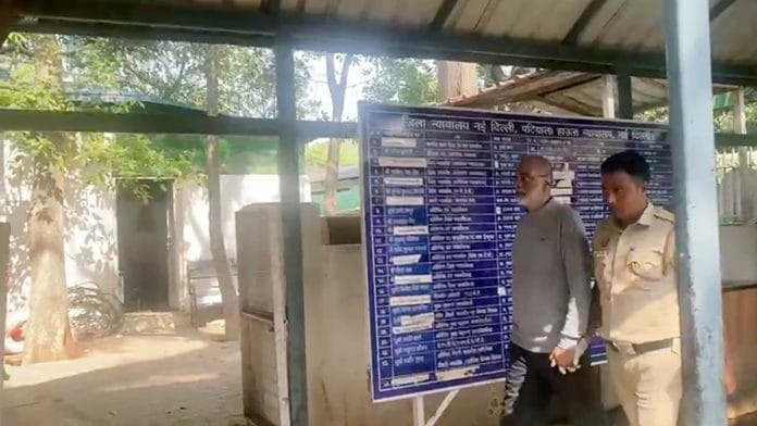 File photo of Prabir Purkayastha being produced before a Delhi court | Representational image | ANI