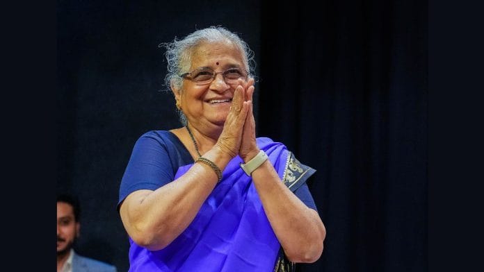 Sudha Murty nominated to Rajya Sabha | File Photo: PTI