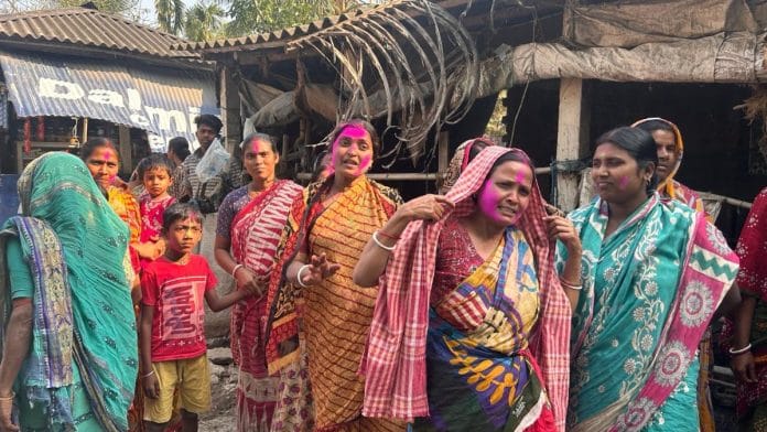 Women celebrate Sheikh Shahjahan's arrest in Sandeshkhali | Sreyashi Dey | ThePrint
