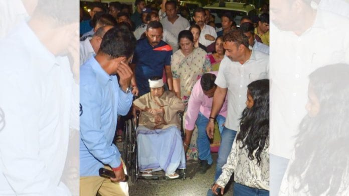 West Bengal Chief Minister Mamata Banerjee returns to her home after release from SSKM Hospital, in Kolkata, Thursday, March 14, 2024 | PTI