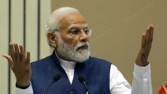 File photo of Narendra Modi | Praveen Jain | ThePrint